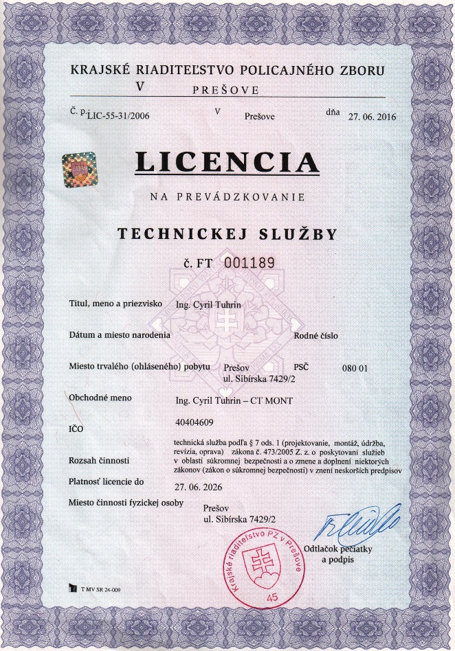Licencia